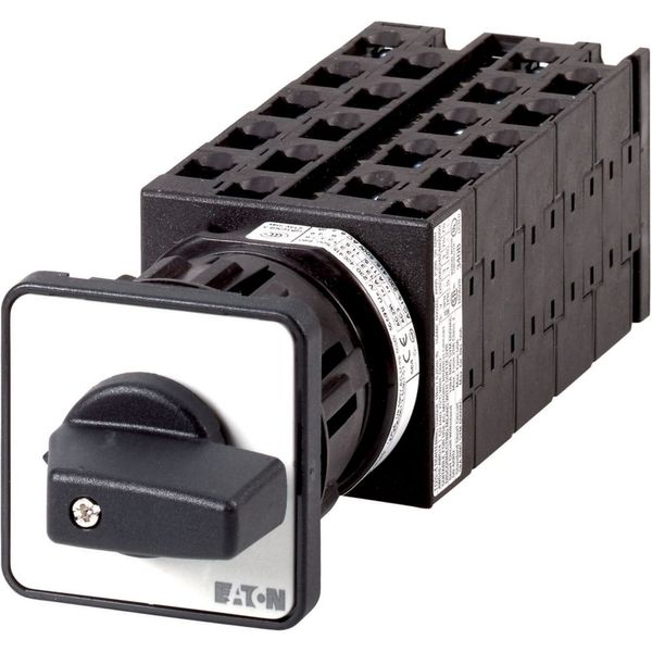 Step switches, T0, 20 A, centre mounting, 10 contact unit(s), Contacts: 20, 30 °, maintained, Without 0 (Off) position, 1-10, Design number 8257 image 4