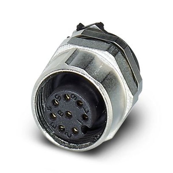 SACC-DSIV-FS-8CON-L180-THR SHX - Device connector rear mounting image 1