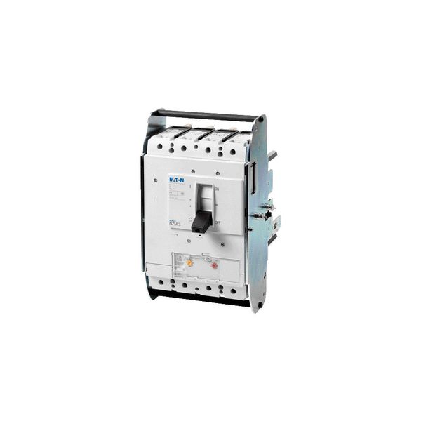 Circuit-breaker, 4p, 630A, 400A in 4th pole, withdrawable unit image 5