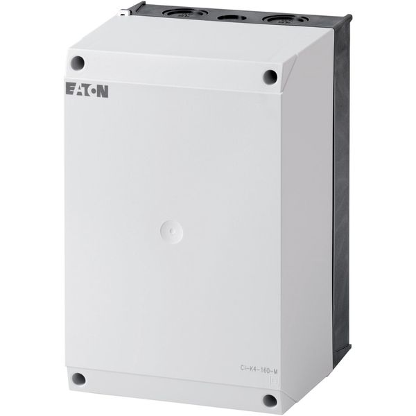 Insulated enclosure, HxWxD=240x160x160mm, +mounting plate image 3