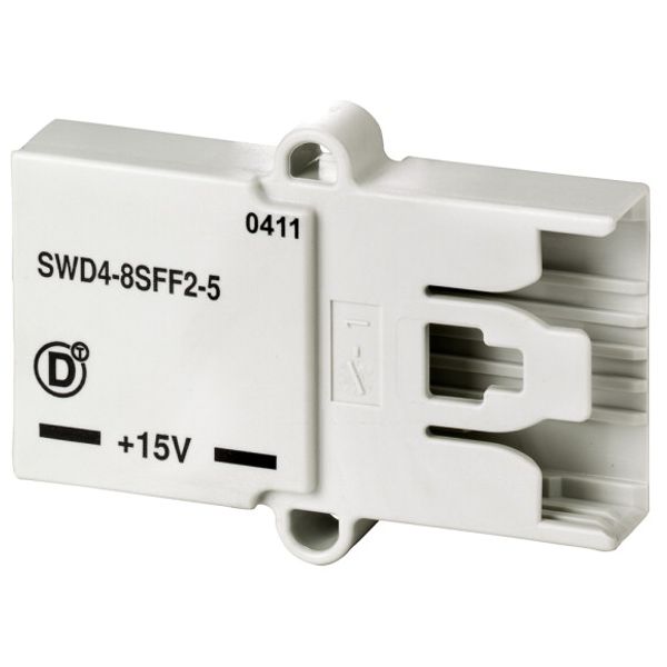 Coupling, SmartWire-DT, for connecting ribbon cables via blade terminal SWD4-8MF 2 image 1