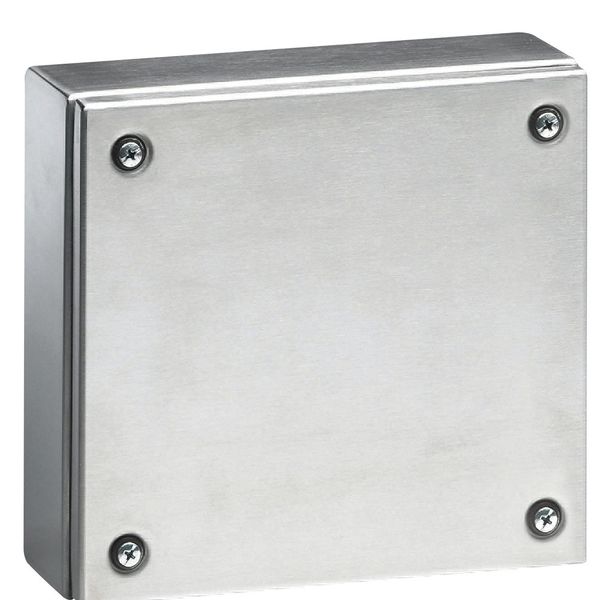 STAINLES.STEEL BOX 200X200X120 image 1
