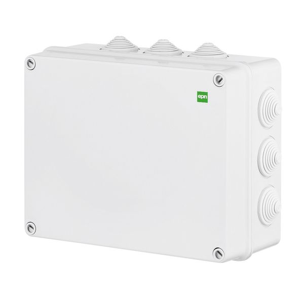INDUSTRIAL BOX SURFACE MOUNTED 305x244x168 WITH 12 GLANDS image 1