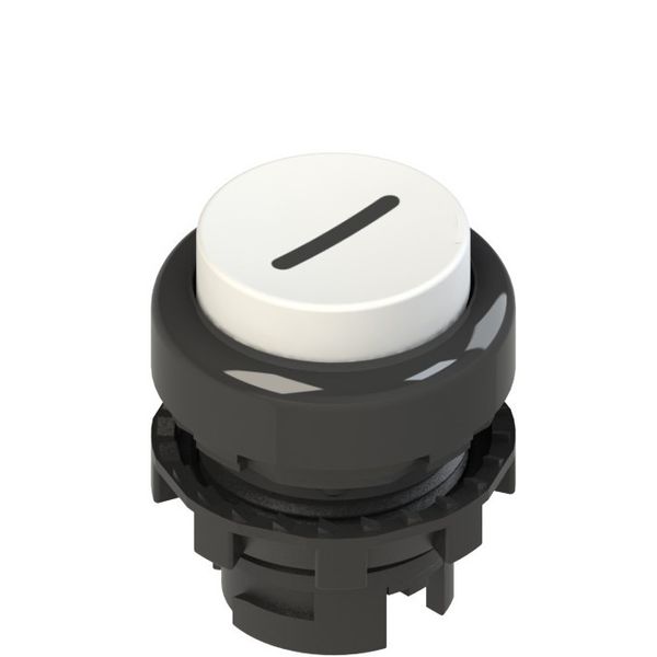 White protruding luminous button with gear E2 1PL2S221L2 image 1