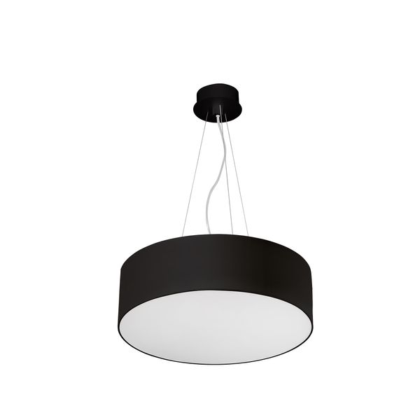 Pendant Luno ø400 24.5W 4000K CRI 80 Black IP20 2389lm image 1