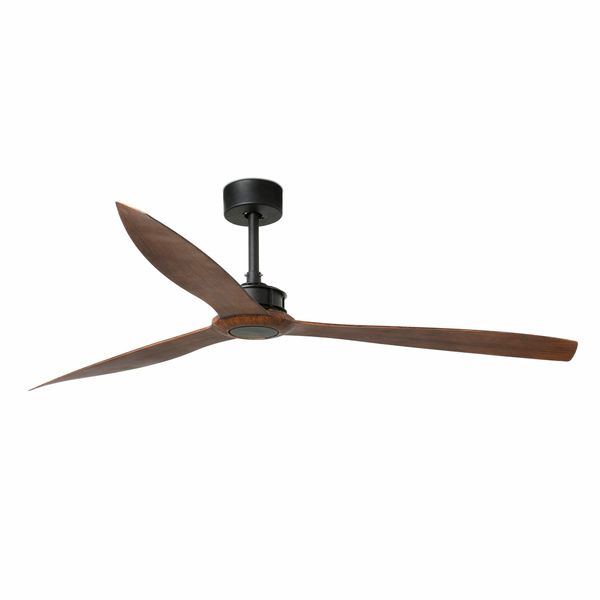 JUST FAN XL O1780mm BLACK WOOD BLADES image 1