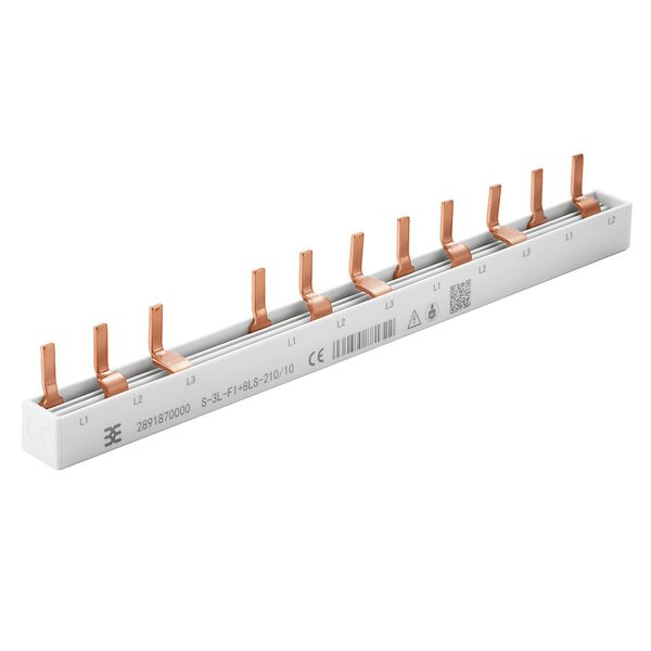 Cross-connector (terminal), when screwed in, Number of poles: 11, Pitc image 1