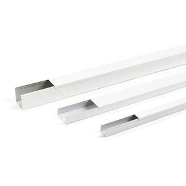 BES 2040 rws  Channel BES, for cable storage, 20x40x2000, pure white Steel image 1