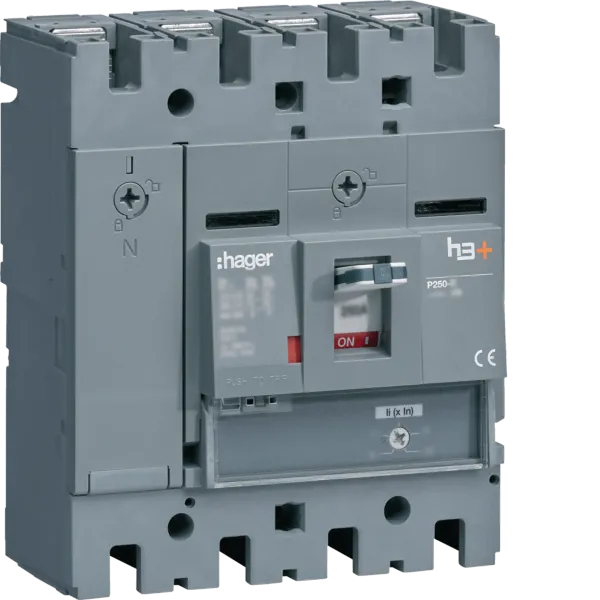 Circuit breaker P250 mag. 4P-4D 160A 40kA image 1