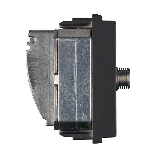 SAT-TV endsocket 2M 1dB, black image 2