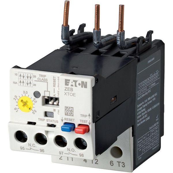 Overload relay, Direct mounting, Earth-fault protection: with, Ir= 9 - 45 A, 1 N/O, 1 N/C image 6