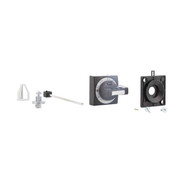 Door coupling handle, black, MCC, 90 degree, for PKE image 10