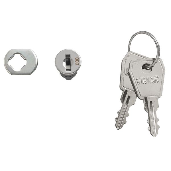Lock+key for consumer unit image 1