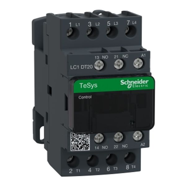 TeSys Deca contactor - 4P(4 NO) - AC-1 - = 440 V 20 A - 110 V AC 50/60 Hz coil image 5