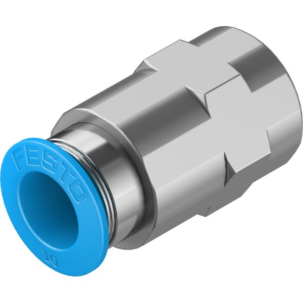 QSF-1/4-10-B Push-in fitting image 1