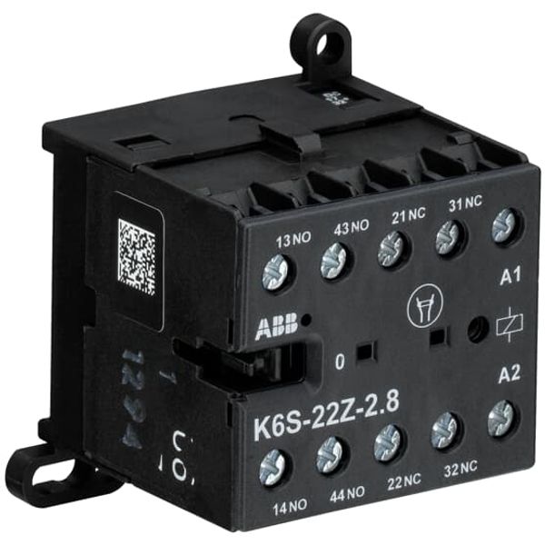 K6S-22Z-2.8-72 Mini Contactor Relay 17-32VDC, 2.8W image 2