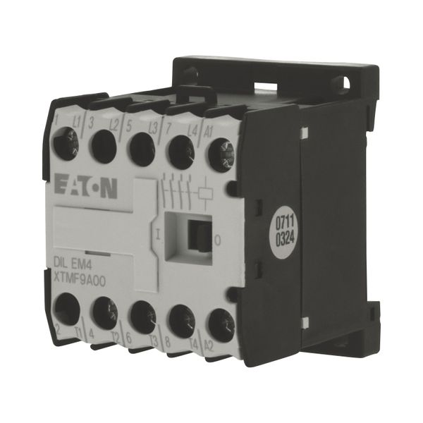 Contactor, 42 V 50 Hz, 48 V 60 Hz, 4 pole, 380 V 400 V, 4 kW, Screw terminals, AC operation image 6