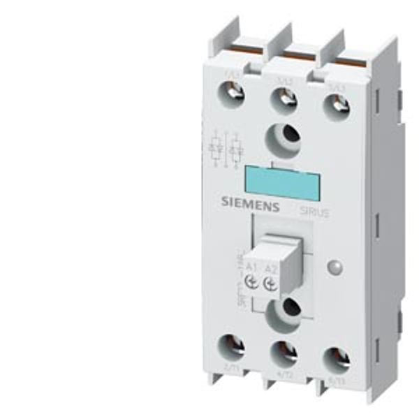 Semiconductor relay, 3-phase 3RF2 5... image 1