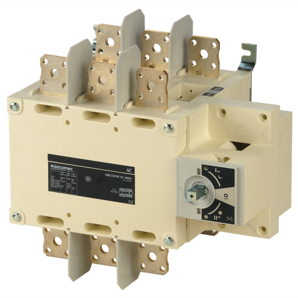 Remotely operated transfer switch ATyS r 3P 800A image 1