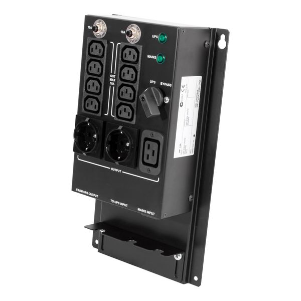 Maintenance bypass 16A (upto 3kVA UPS) - wall mounting image 1