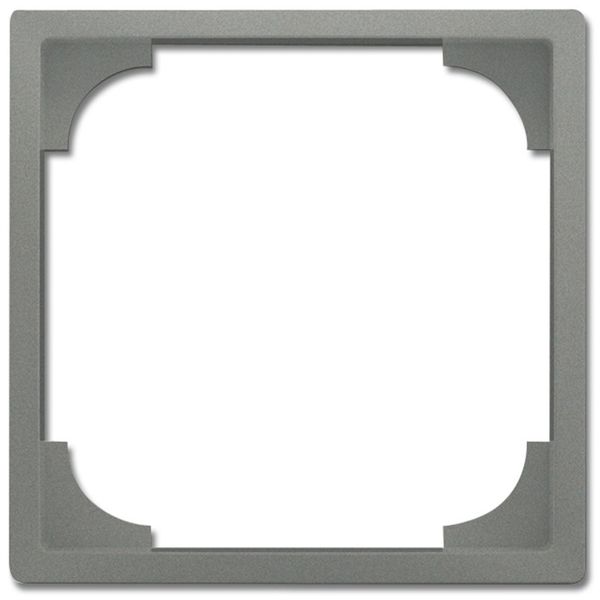 1747 BSI-803 CoverPlates (partly incl. Insert) Busch-axcent®, solo® grey metallic image 1