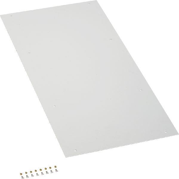 Mounting plate, DisP, self-extinguishing plastic, for ZAL205, 1000 x 4 image 2