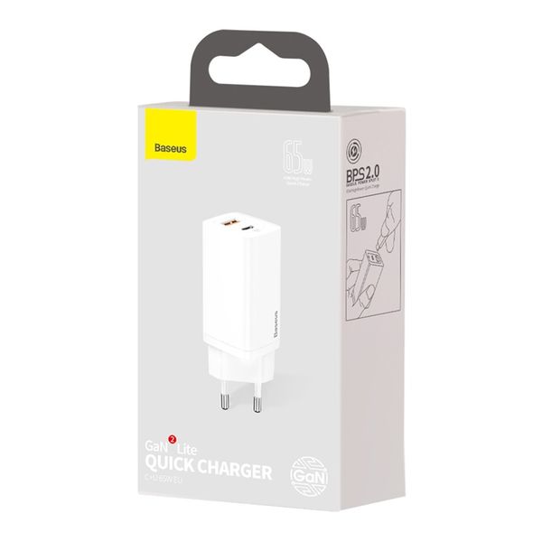 Wall Quick Charger 24W USB QC3.0, White image 5