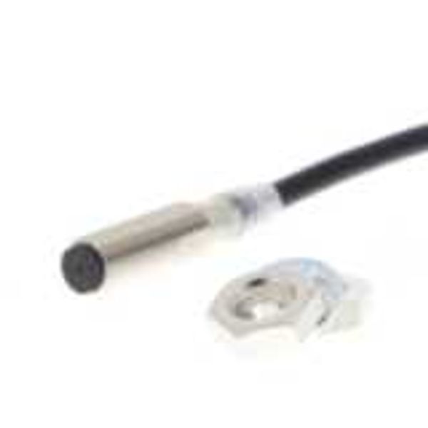 Proximity sensor, inductive, brass-nickel, M8, shielded, 3 mm, NC, 5 m image 3