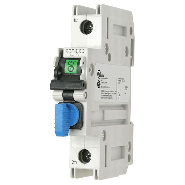 Eaton Bussmann series CCP UL98 fusible disconnect, 30A, UL98 fusible disconnect, Single-pole, DC, Class CC, 20 image 1