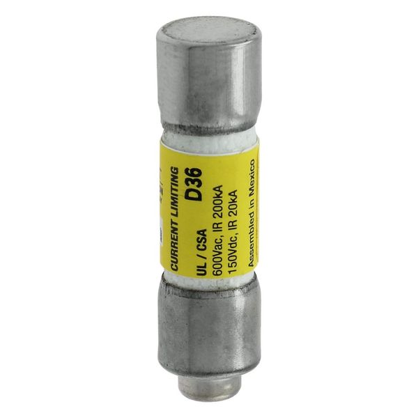 Fuse-link, LV, 15 A, AC 600 V, 10 x 38 mm, CC, UL, time-delay, rejection-type image 15