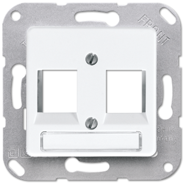 Centre plate for modular jack sockets 169-2NFWEWW image 1