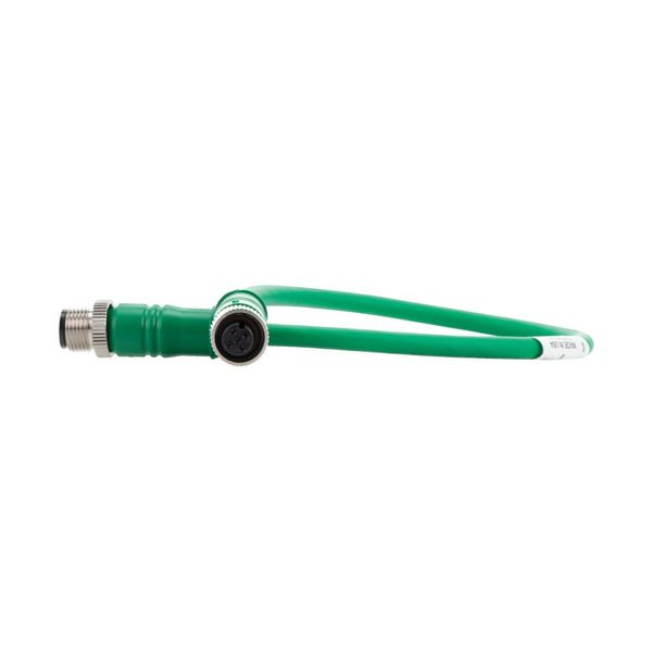 SWD round cable IP67, 0.3 m, 5 pole, prefabricated with M12 plug and M12 socket image 8