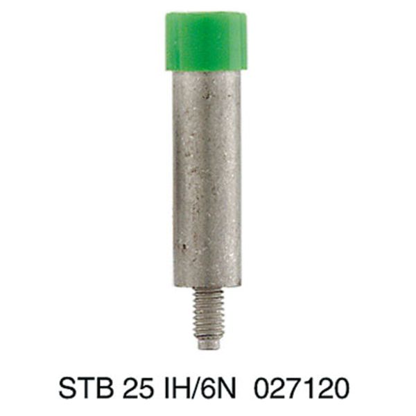 Socket (terminal), Plug-in depth: 10 mm, Depth: 29.7 mm image 2