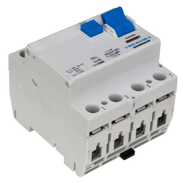 Residual current circuit breaker, 40A, 4-pole,30mA, type A,V image 6