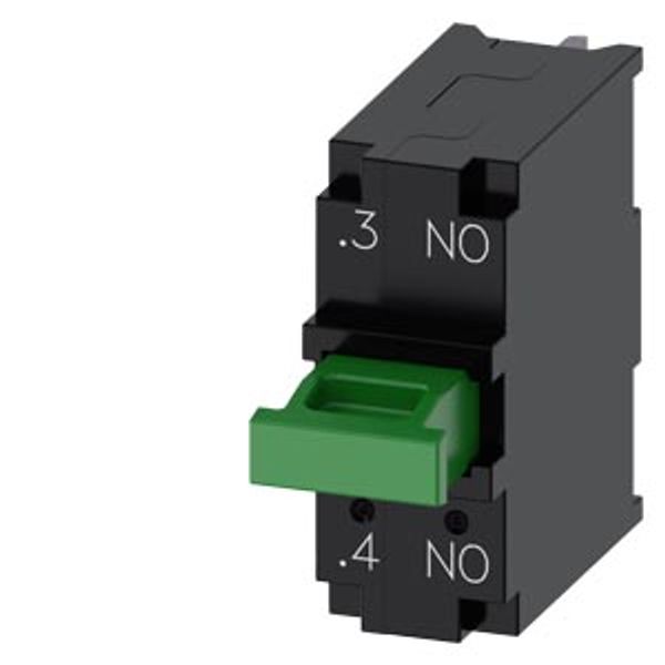 Contact module with 1 contact eleme... image 1