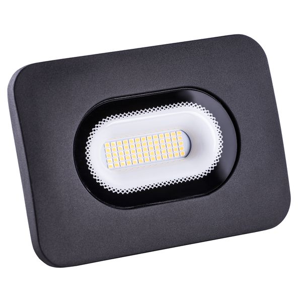 LED Floodlight 50W 4000K 5000Lm IP65 NO-FLICKER RAL9005 THORGEON image 1