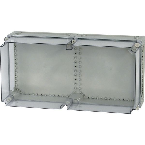Insulated enclosure, top+bottom open, HxWxD=750x375x275mm image 3