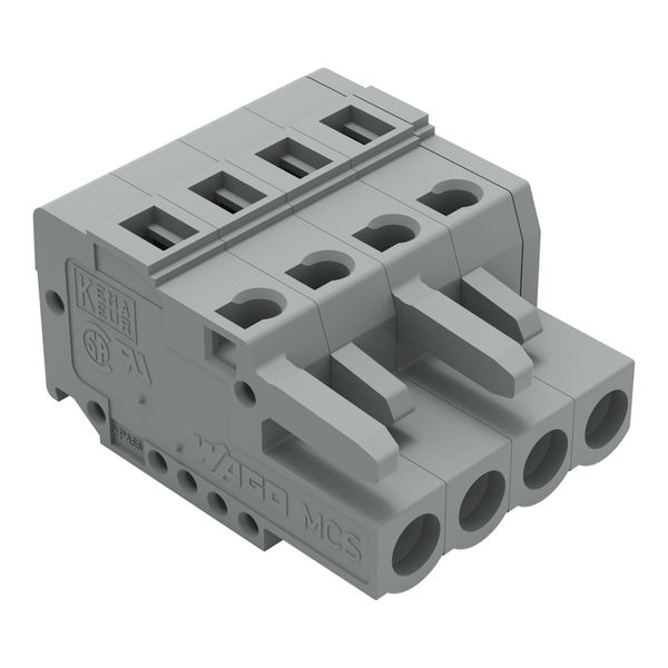 231-104/026-000 1-conductor female connector; CAGE CLAMP®; 2.5 mm² image 1