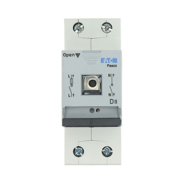 Fuse switch-disconnector, LPC, 16 A, service distribution board mounting, 1 pole, 16A fuse integrated image 35