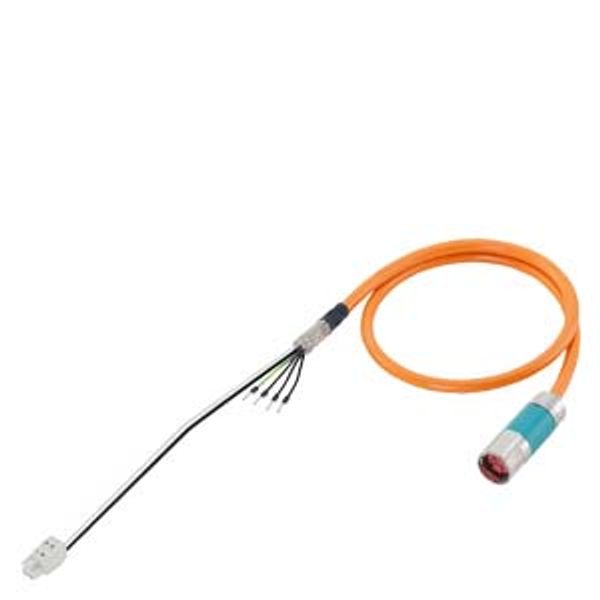 power cable type: 6FX5002-5DF10 pre-assembled 4x 1.5+(2x1.5) C, SPEED-CONNECT SINAMICS…6FX5002-5DF10-1BF0 image 1