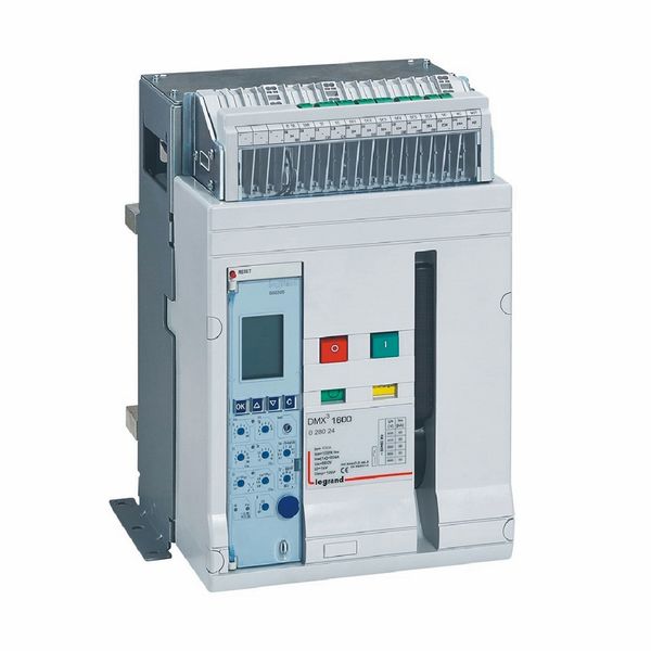 Air circuit breaker DMX³ 1600 lcu 50 kA - fixed version - 3P - 630 A image 1