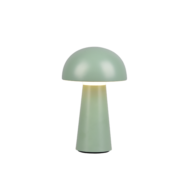 Lennon LED table lamp pistachio green rechargeable image 1