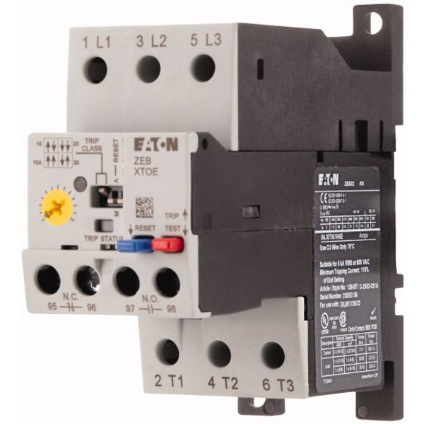 Overload relay, Separate mounting, Earth-fault protection: none, Ir= 9 - 45 A, 1 N/O, 1 N/C image 3