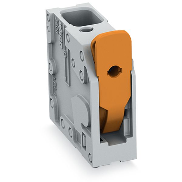 PCB terminal block lever 6 mm² gray image 3
