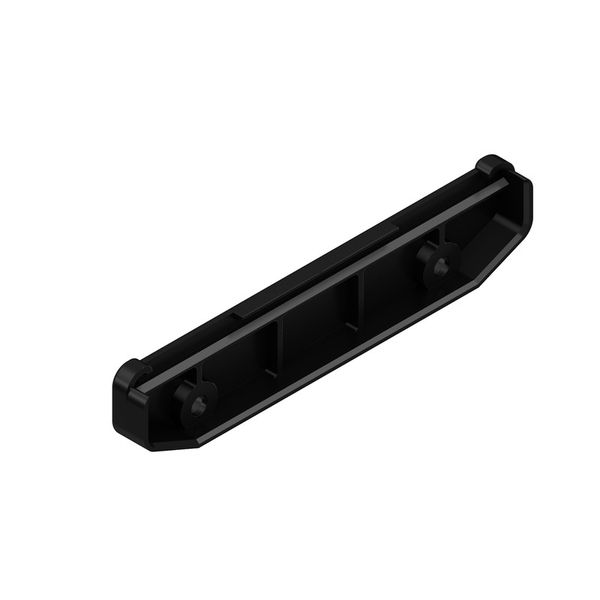 End plate, IP20 in installed state, PA 66, black, Width: 21.5 mm image 1