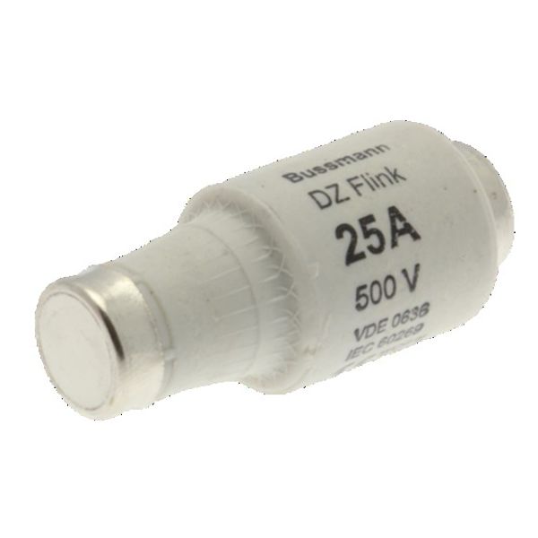 Fuse-link, LV, 25 A, AC 500 V, D2, gR, IEC, fast acting image 3