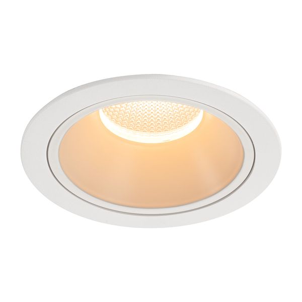 NUMINOS® DL XL, Indoor LED recessed ceiling light white/white 2700K 20° image 1