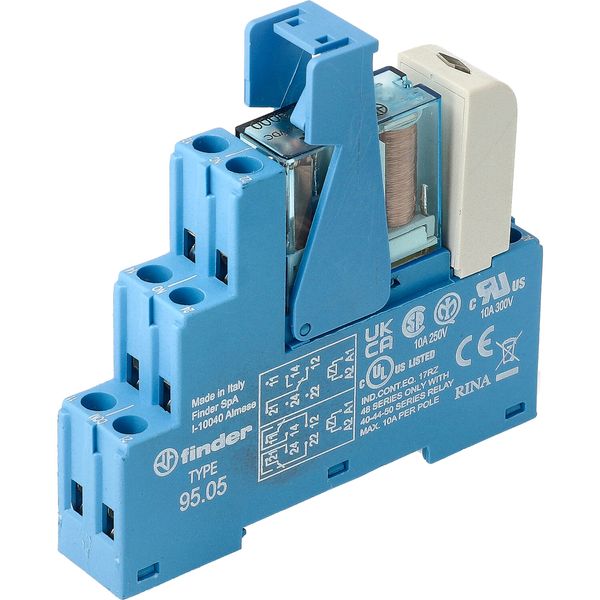 Rel. interface Mod.screw 1CO 16A/24VDC SEN/AgSnO2 LED/diode (48.61.7.024.4050) image 3