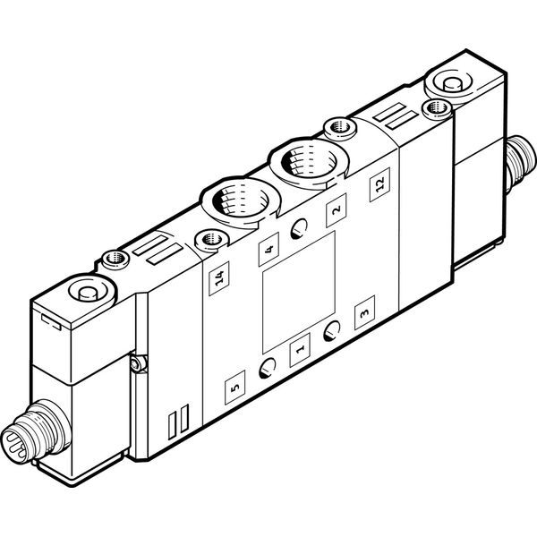 CPE14-M1CH-5JS-1/8 Air solenoid valve image 1