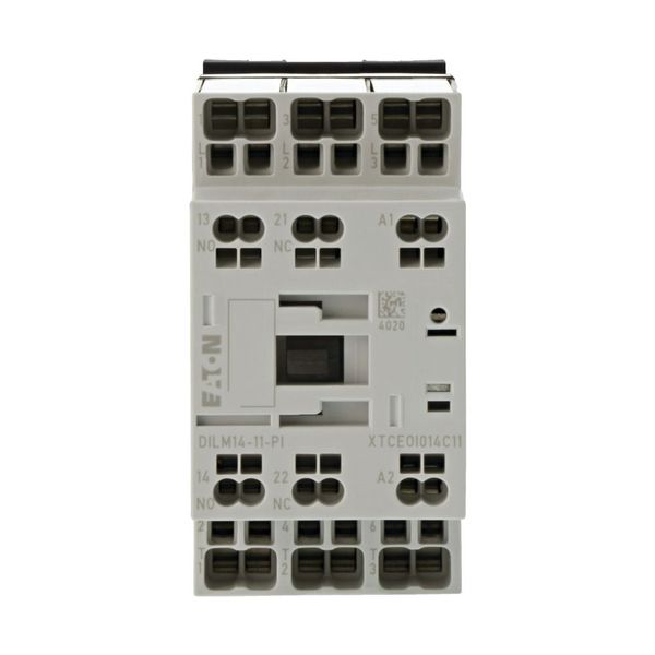 Contactor, 3 pole, 380 V 400 V 6.8 kW, 1 N/O, 1 NC, 230 V 50/60 Hz, AC operation, Push in terminals image 17